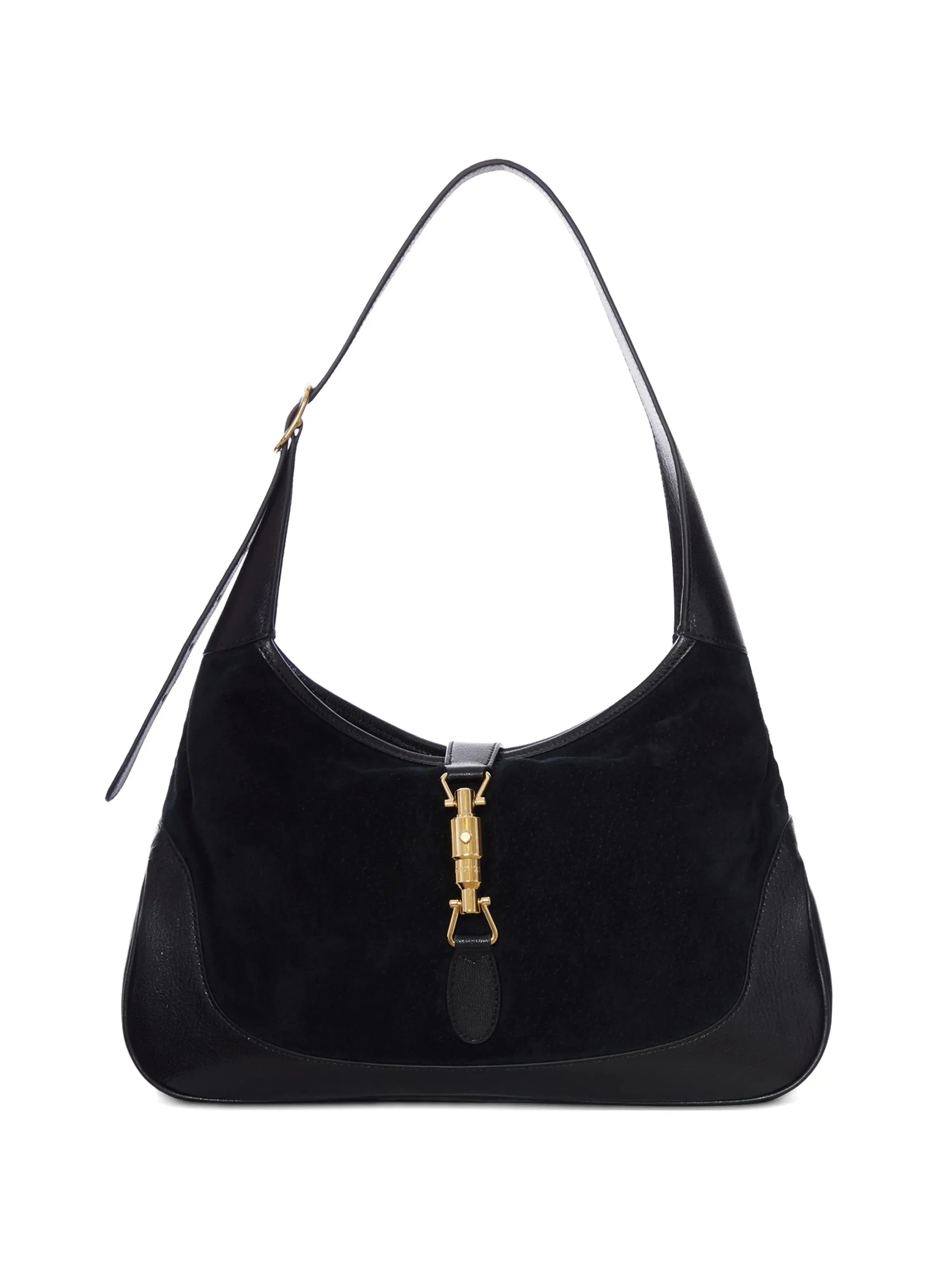 Gucci Jackie 1961 Suede Shoulder Bag - 1