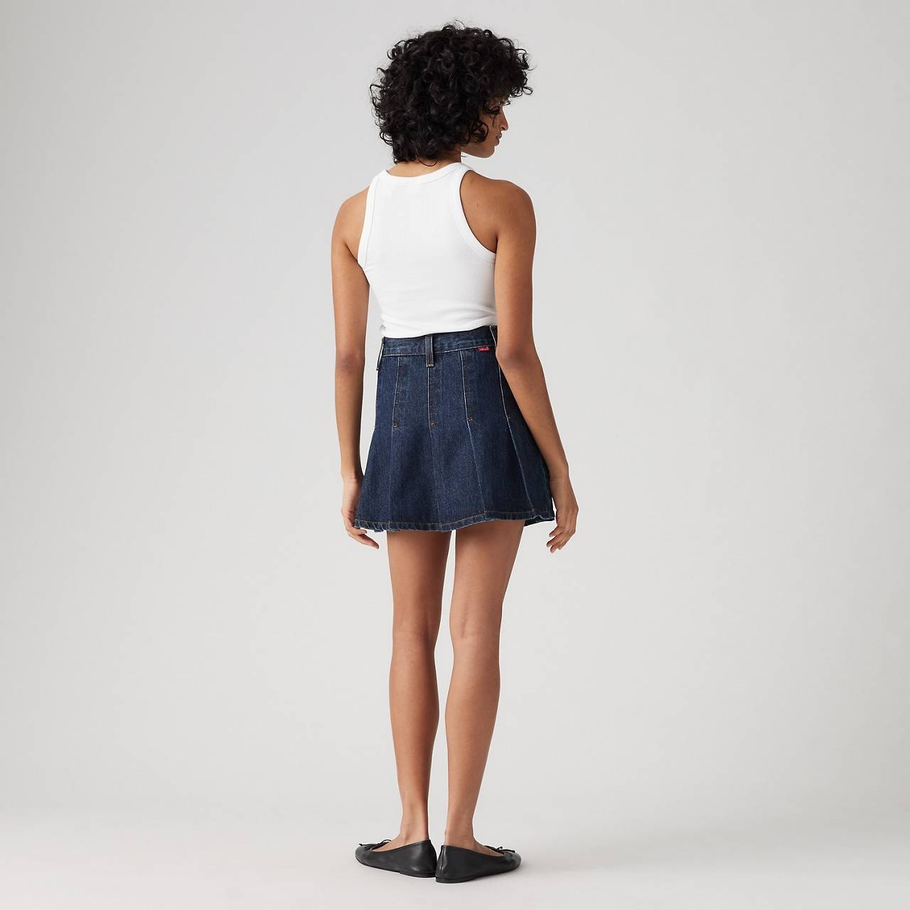 PLEATED MINI SKIRT - 5