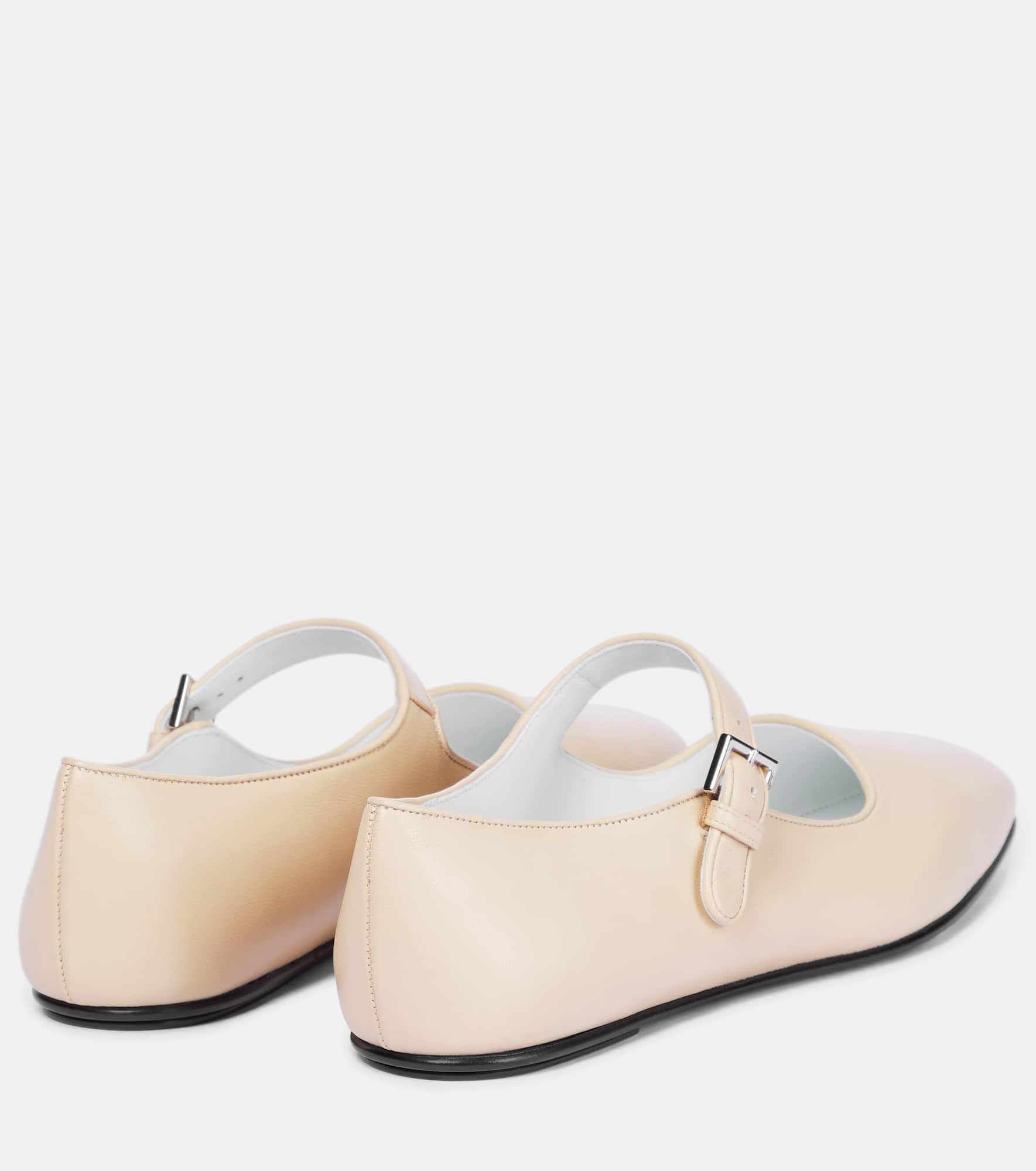 Ava leather ballet flats - 3
