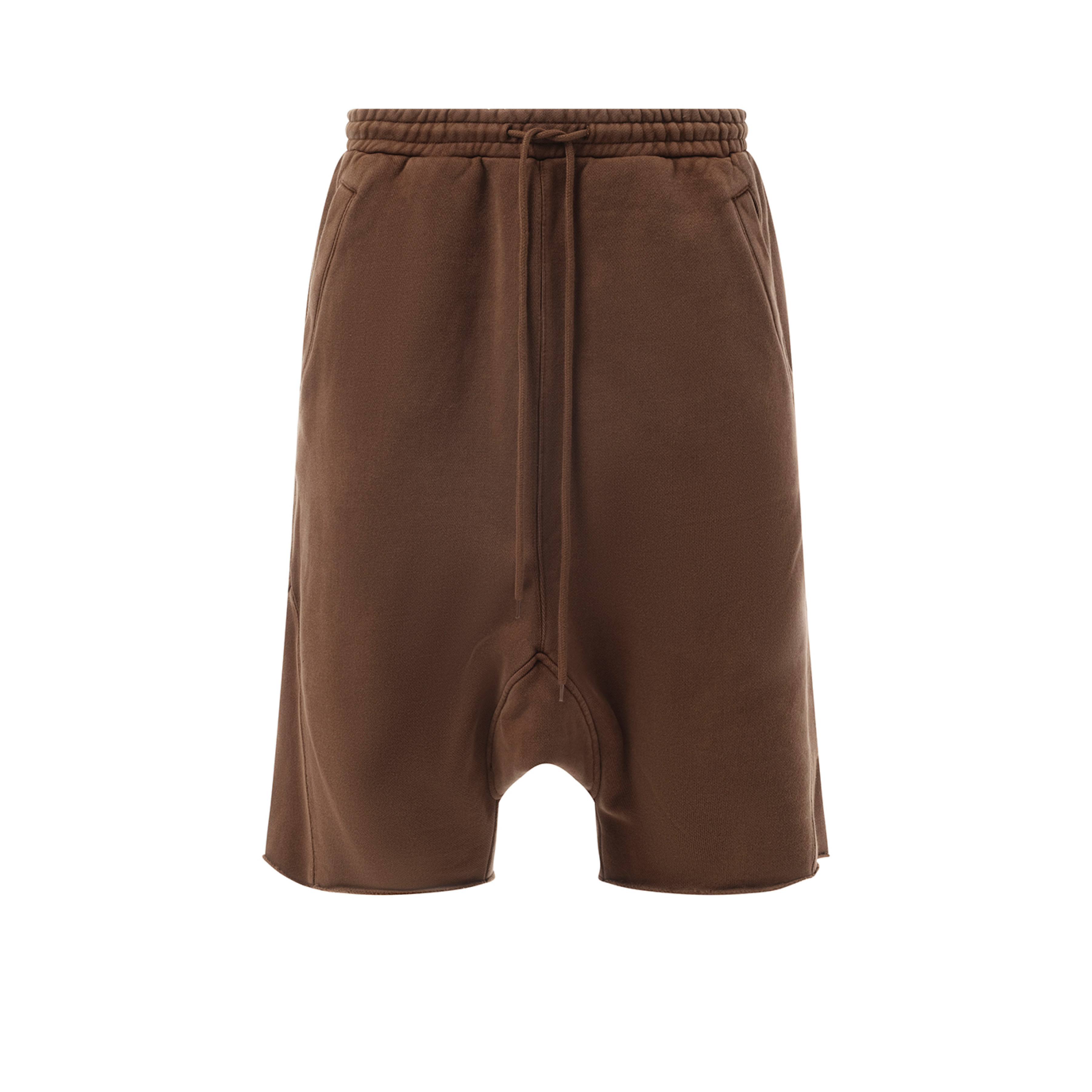 Heavy Drop Shorts in Brunette - 2