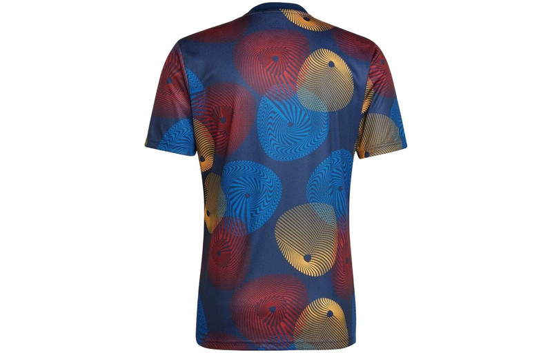 adidas adidas Spain Pre-Match Jersey 'Blue' HF1421 outlook