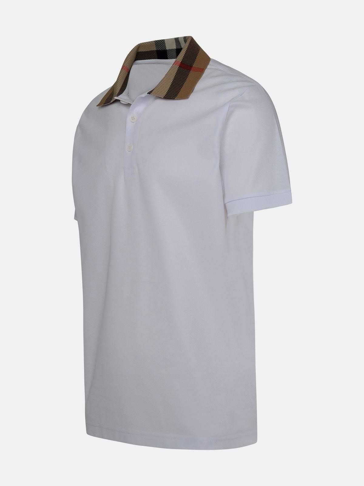 Cody white cotton polo shirt - 2