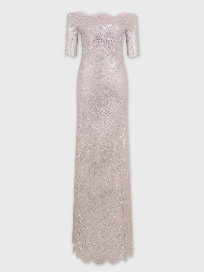 PINK LONG DRESS IN LACE 와 SILVER 소개 1