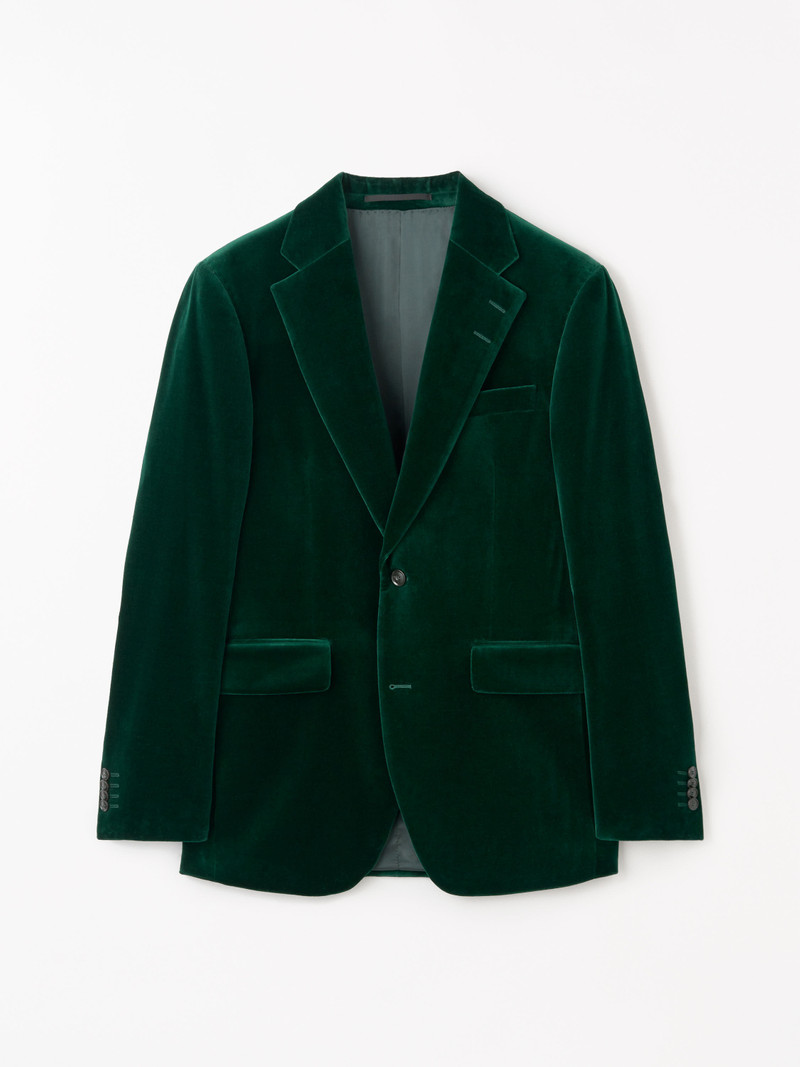 Ease Slim Velvet Jacket 1