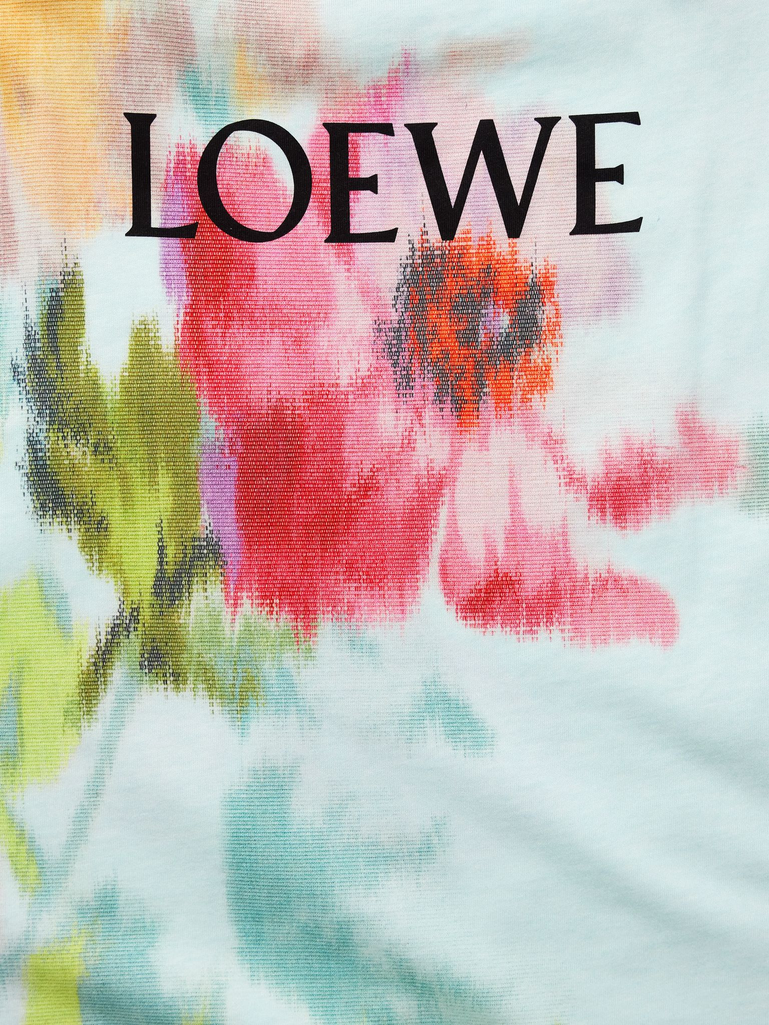 Printed Cotton-Jersey T-Shirt Light blue - 4