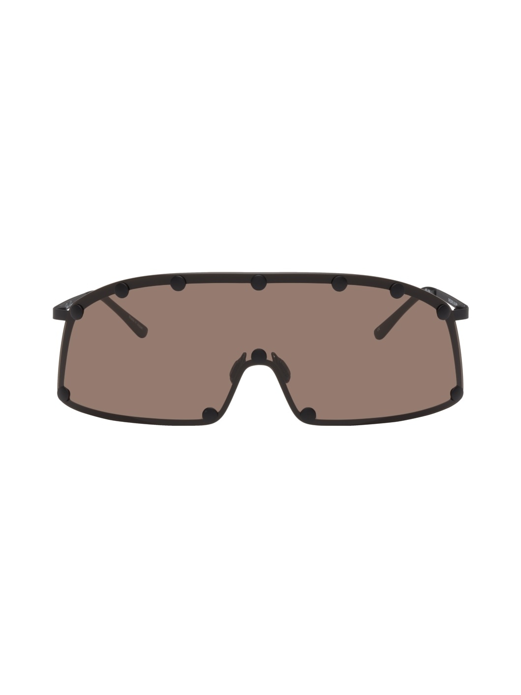 Black Shielding Sunglasses - 1