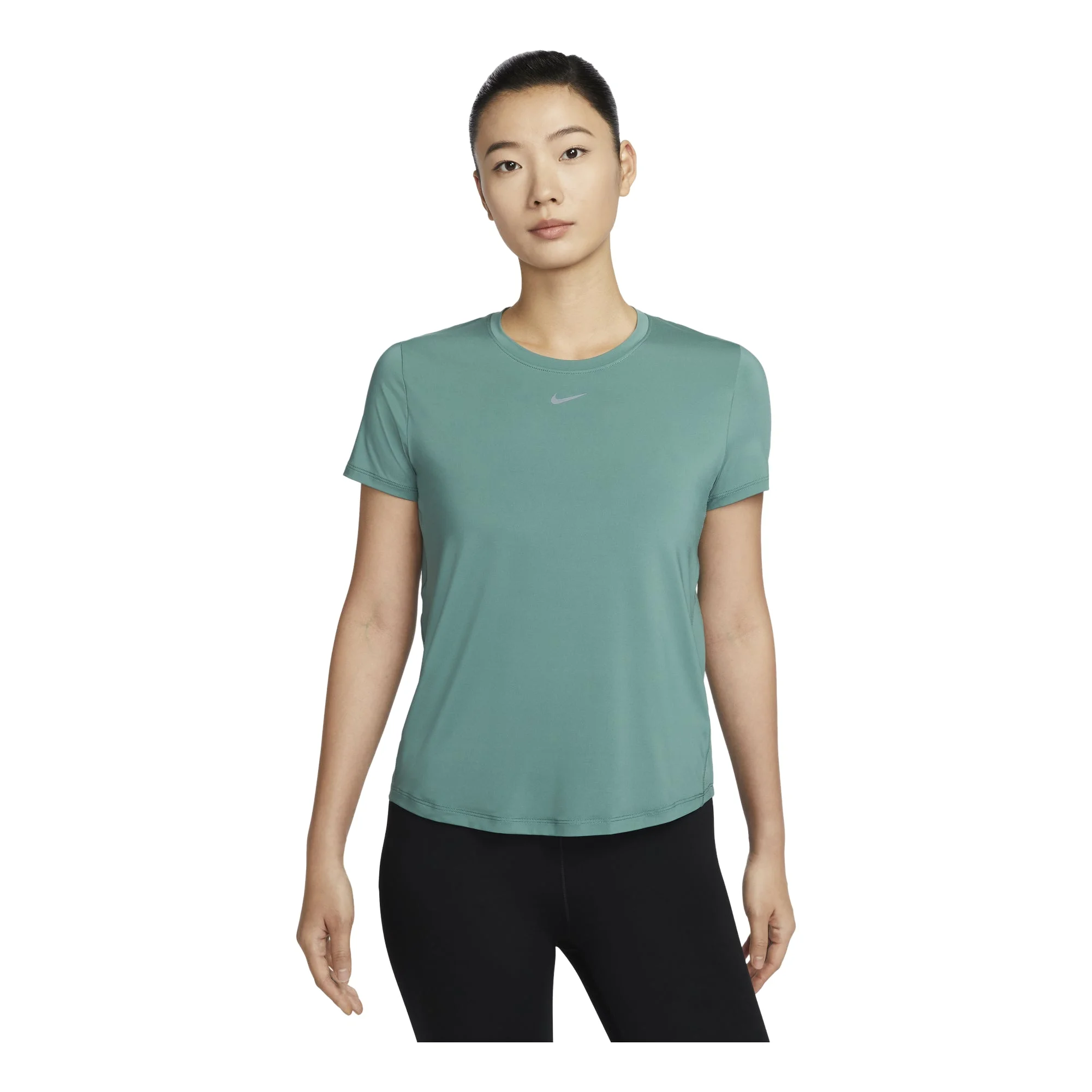 (WMNS) Nike One Classic Dri-FIT T-shirt Asia Sizing 'Green' FN2799-361 - 1
