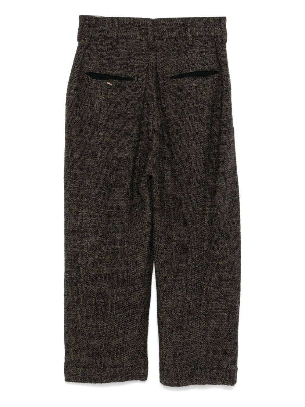 bouclé trousers - 2