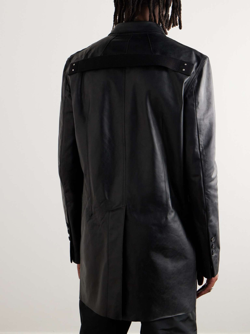 Oiled-Leather Blazer 5