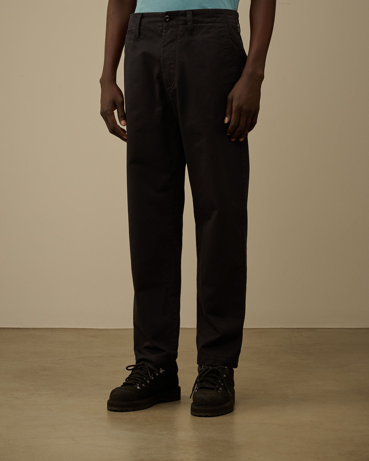 Cotton Gabardine Regular Chino Pants - 3