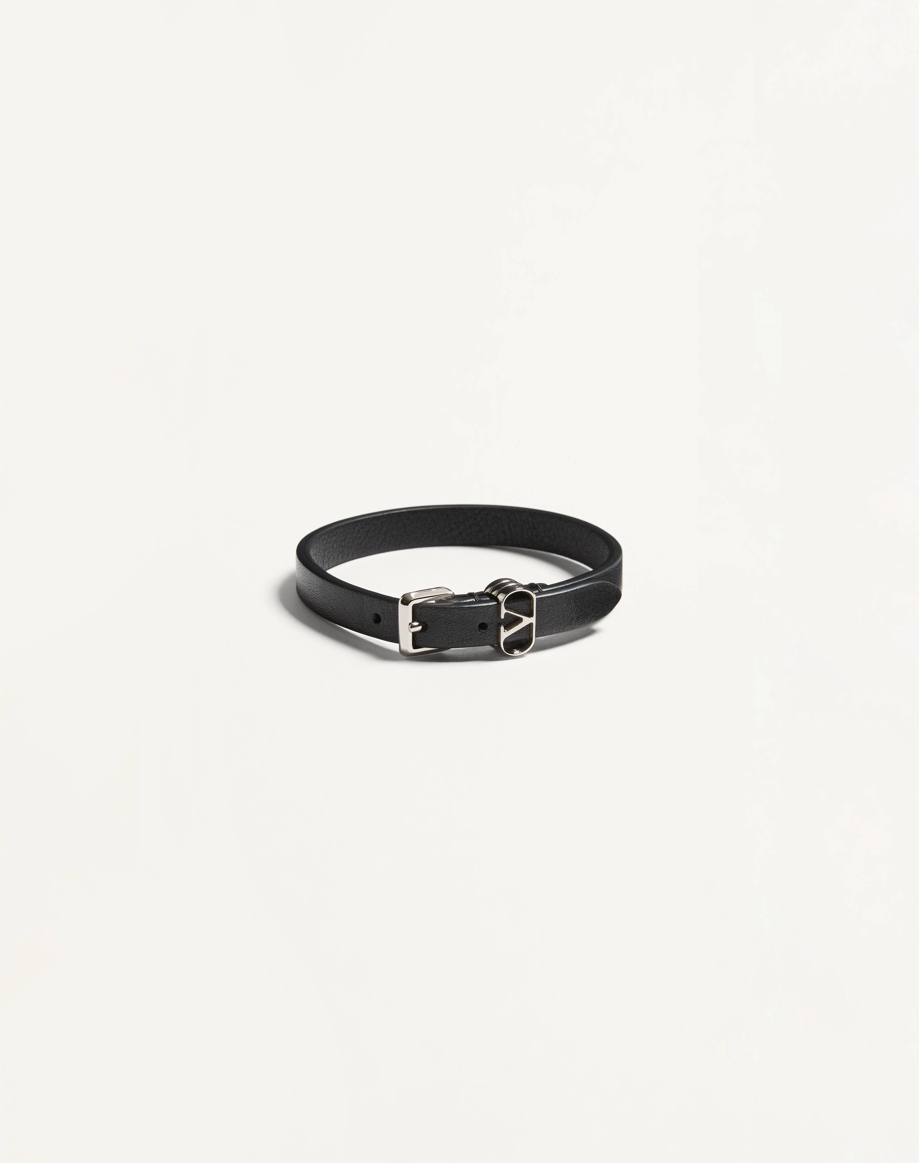 VALENTINO GARAVANI OVALETTE CALFSKIN BRACELET - 1