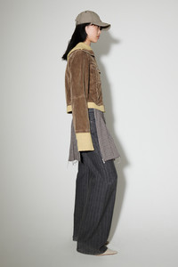 【関税込み】OUR LEGACY ブラウン Lasso ジャケット Our Legacy Knitted Lasso Jacket Brown Enzyme Cord | REVERSIBLE