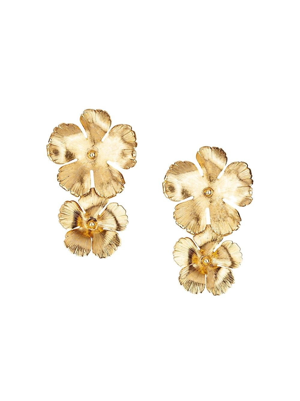 Collette floral drop earrings - 1