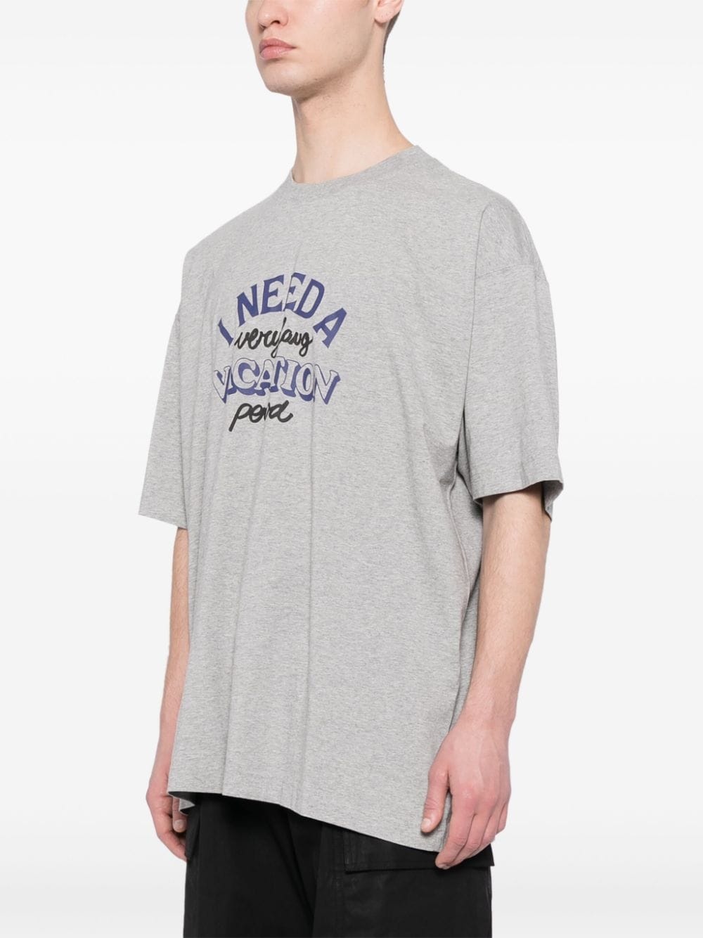 Vetements slogan-print Cotton T-Shirt