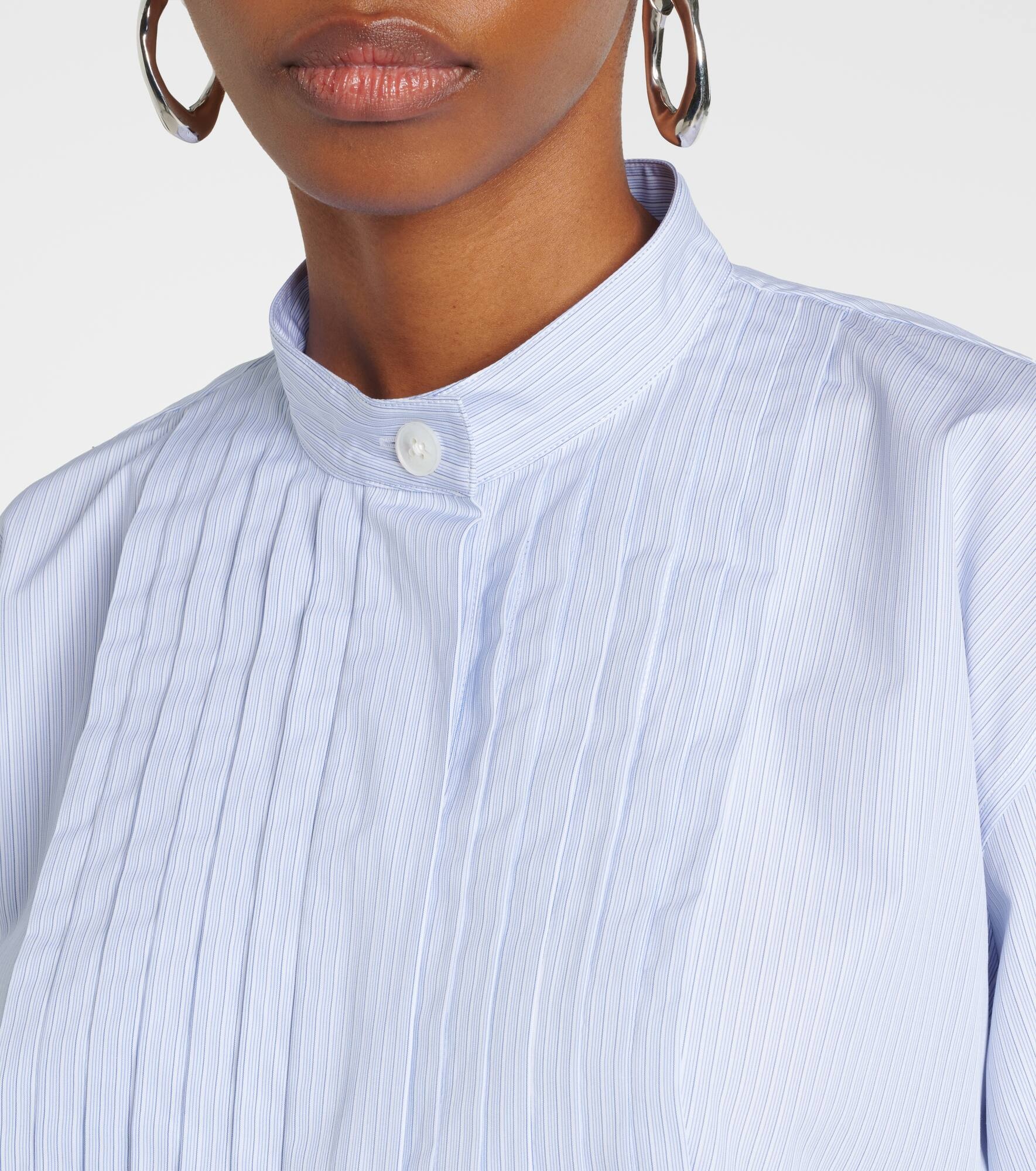 Cotton shirt dress - 4