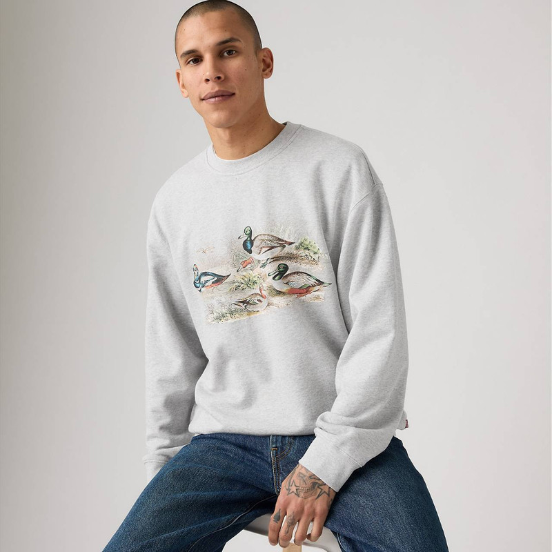 Levi's RELAXED GRAPHIC CREWNECK SWEATSHIRT outlook