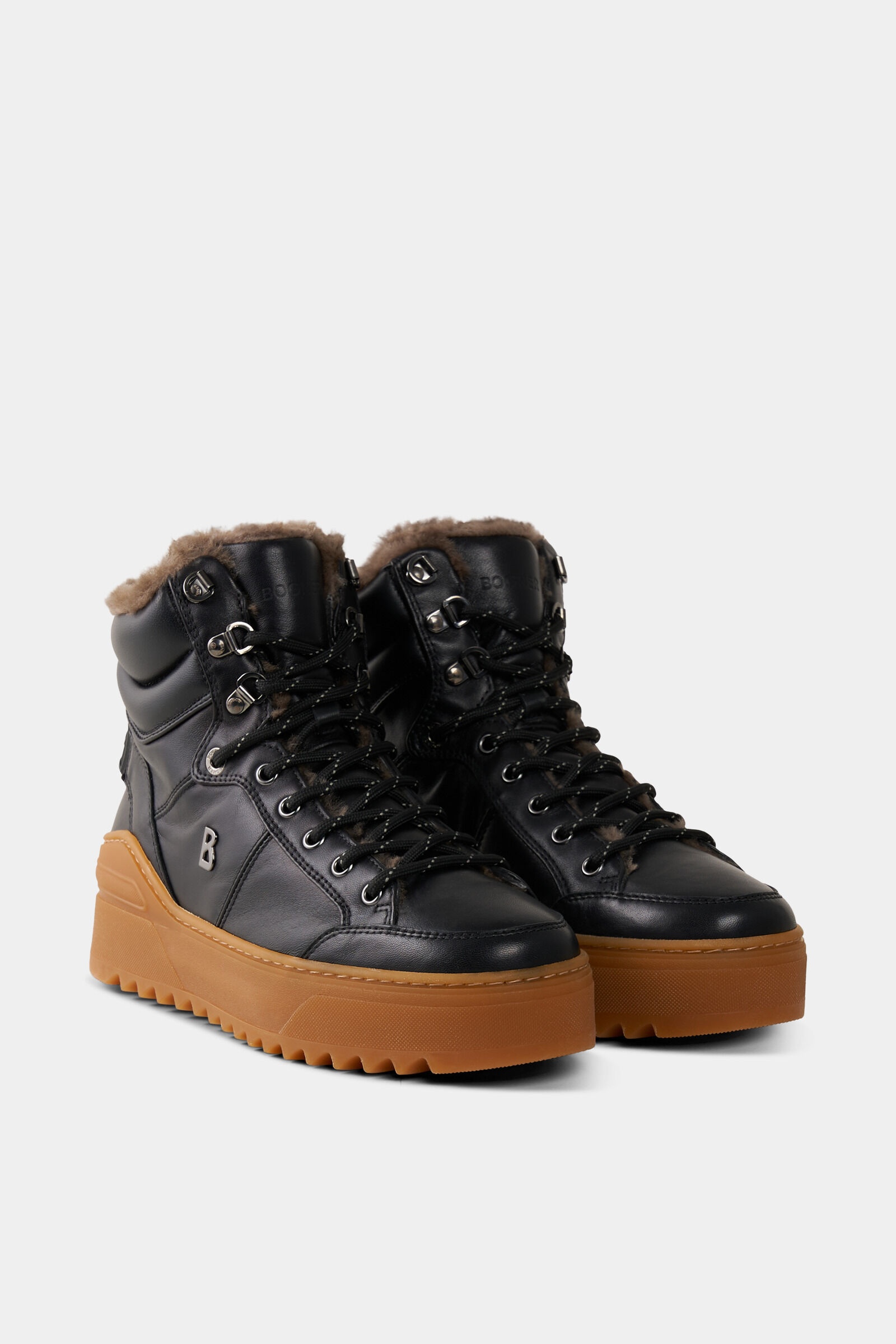 Bucharest Lace-up boots in Black - 3