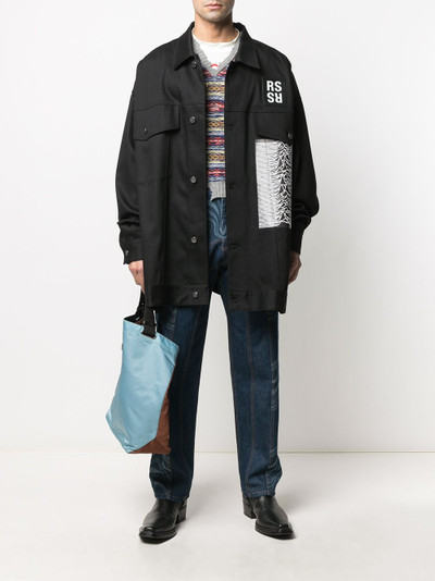 Raf Simons Joy Division oversized shirt jacket outlook