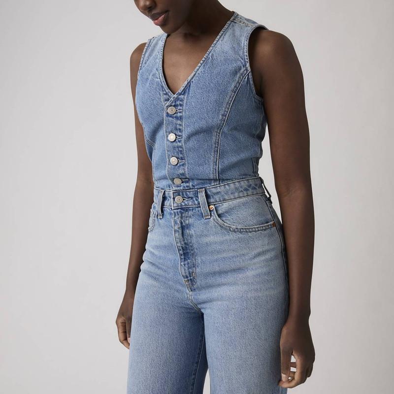 Levi's DENIM WIDE-LEG JUMPSUIT outlook