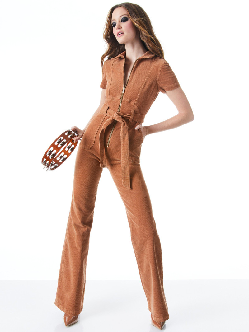 Alice + Olivia GORGEOUS WIDE LEG JUMPSUIT outlook