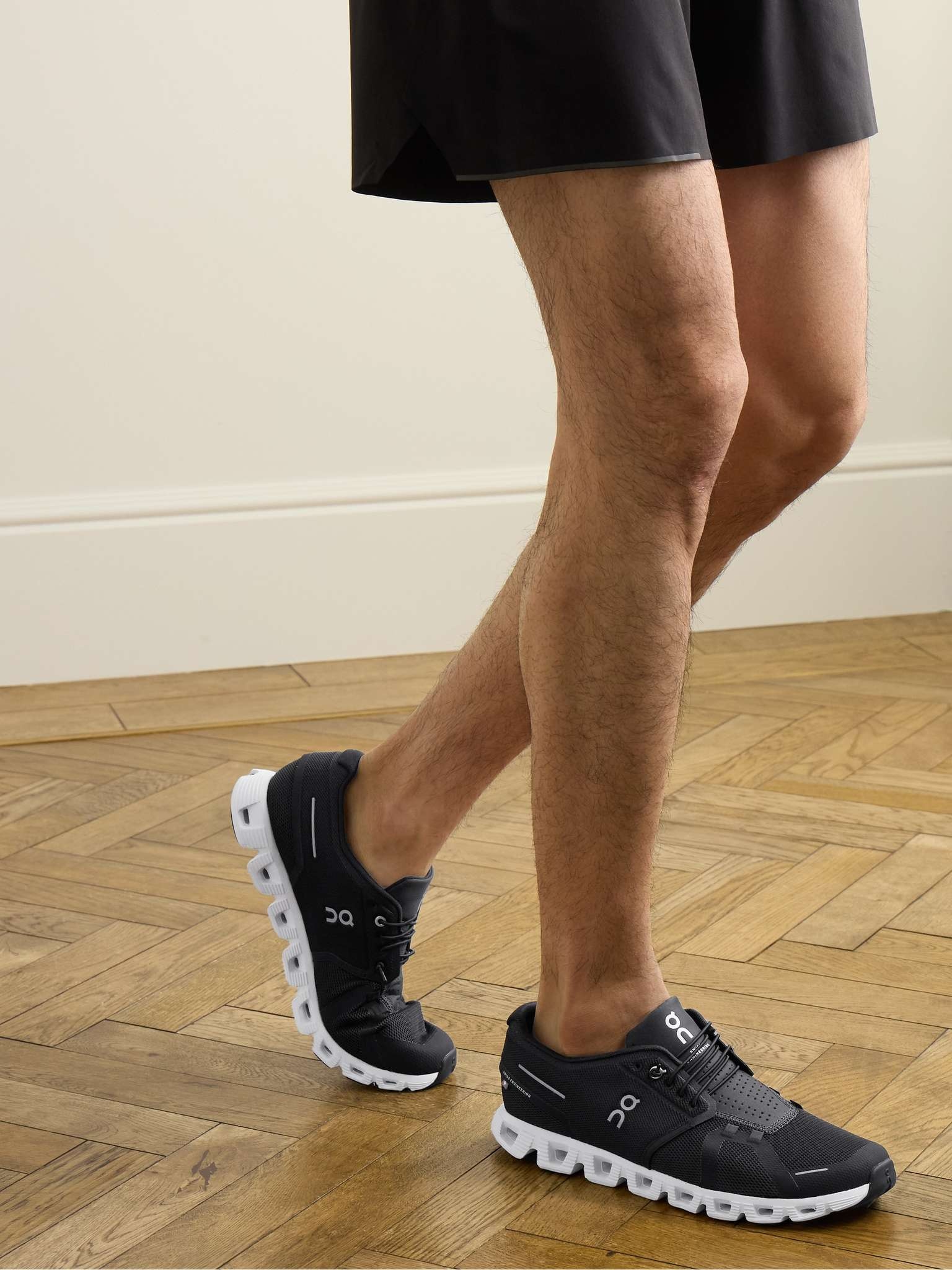 Cloud 5 Rubber-Trimmed Mesh Sneakers - 2