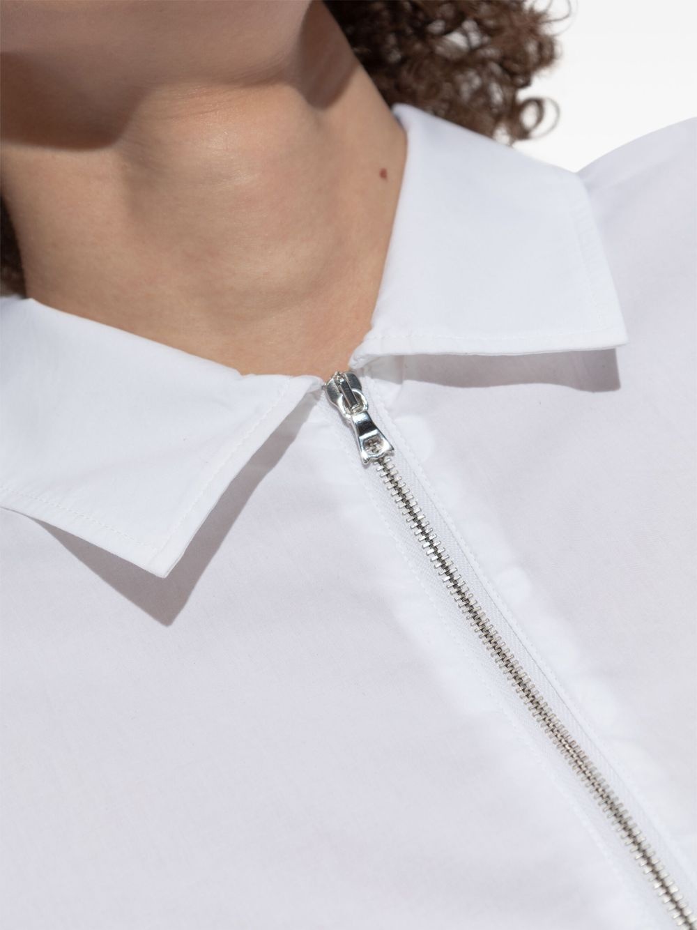 poplin polo shirt - 5