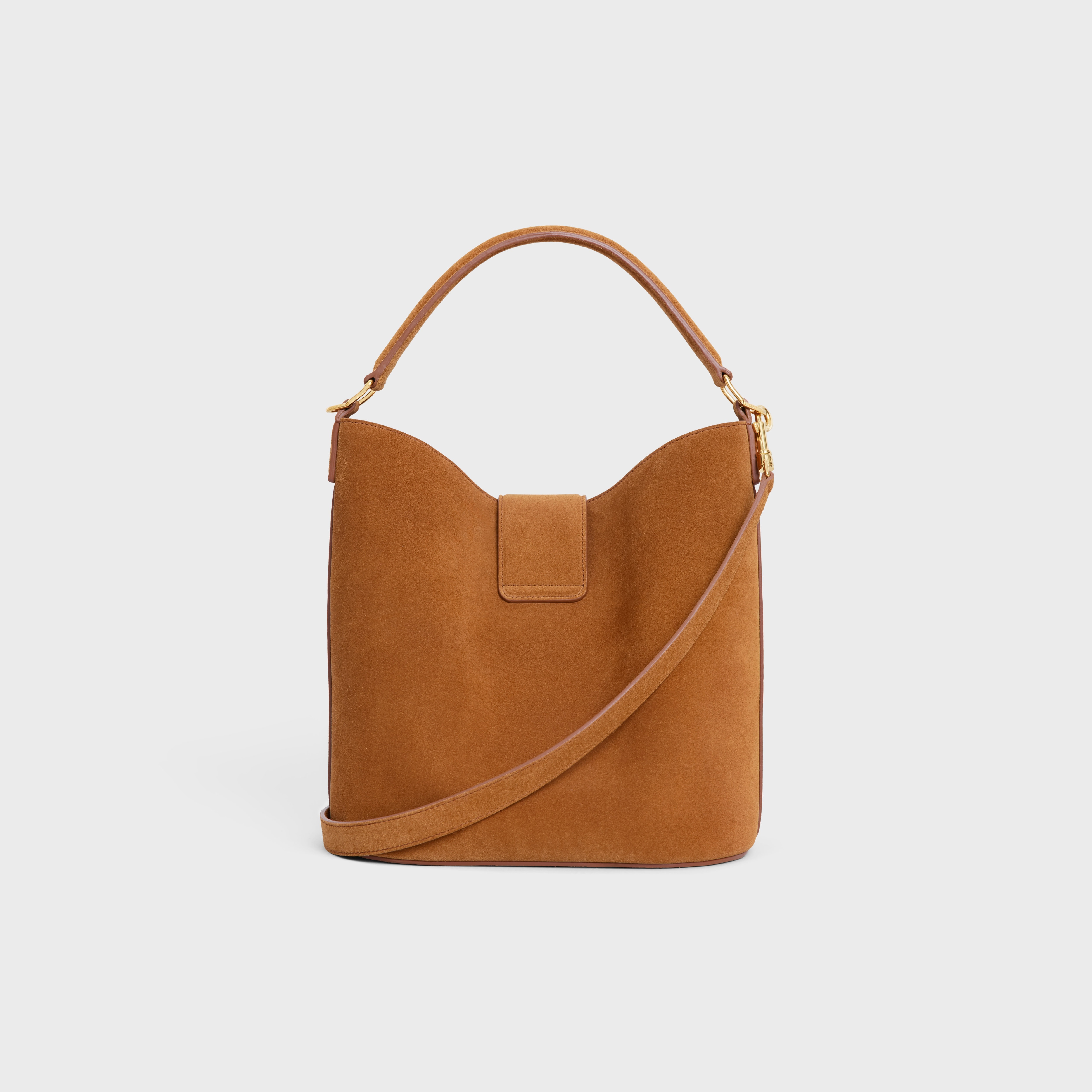 MEDIUM LOUISE BAG in SUEDE CALFSKIN - 3