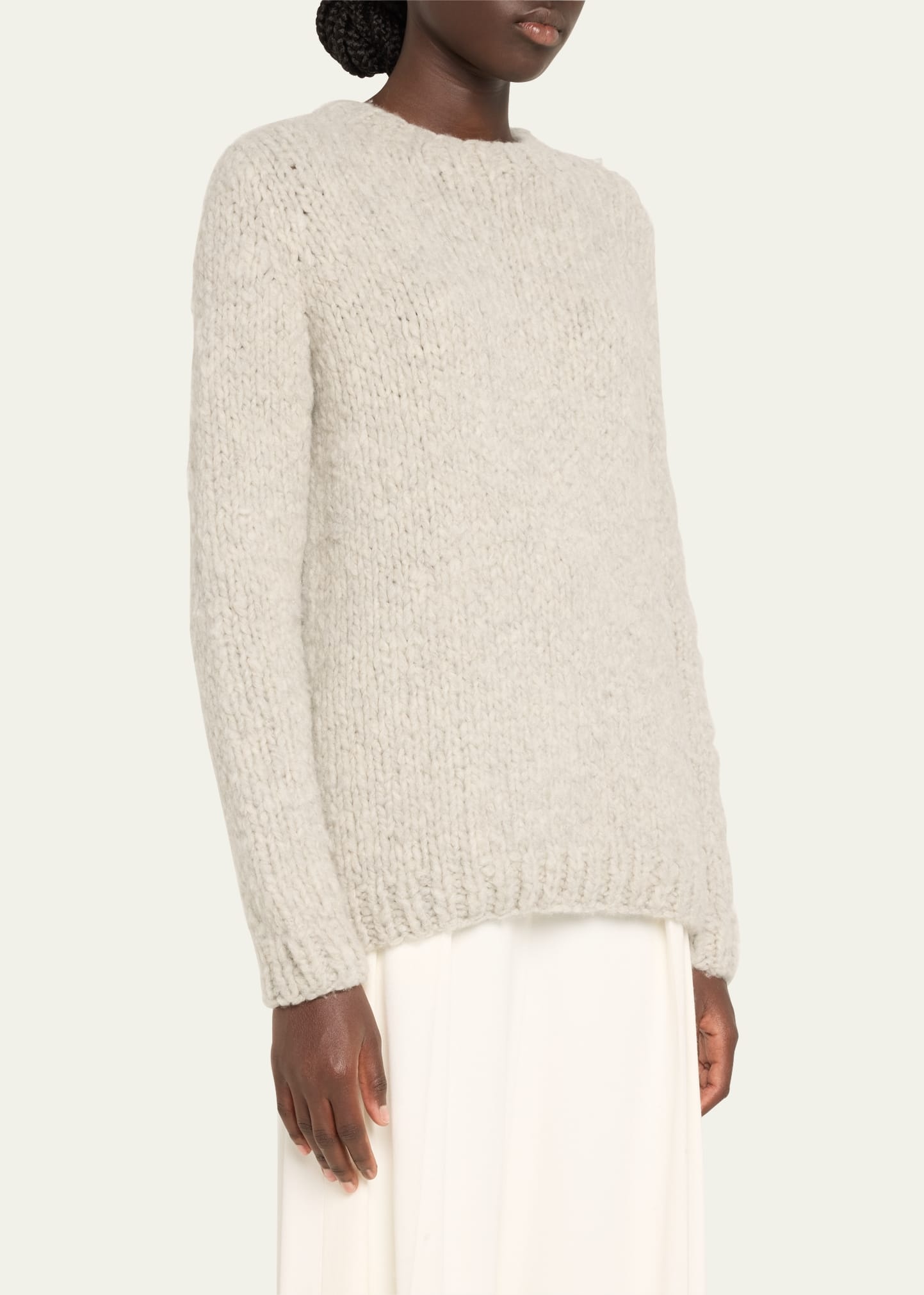 Lawrence Cashmere Crewneck Sweater - 4