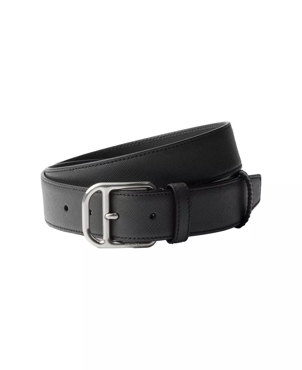 Saffiano Leather Belt - 3
