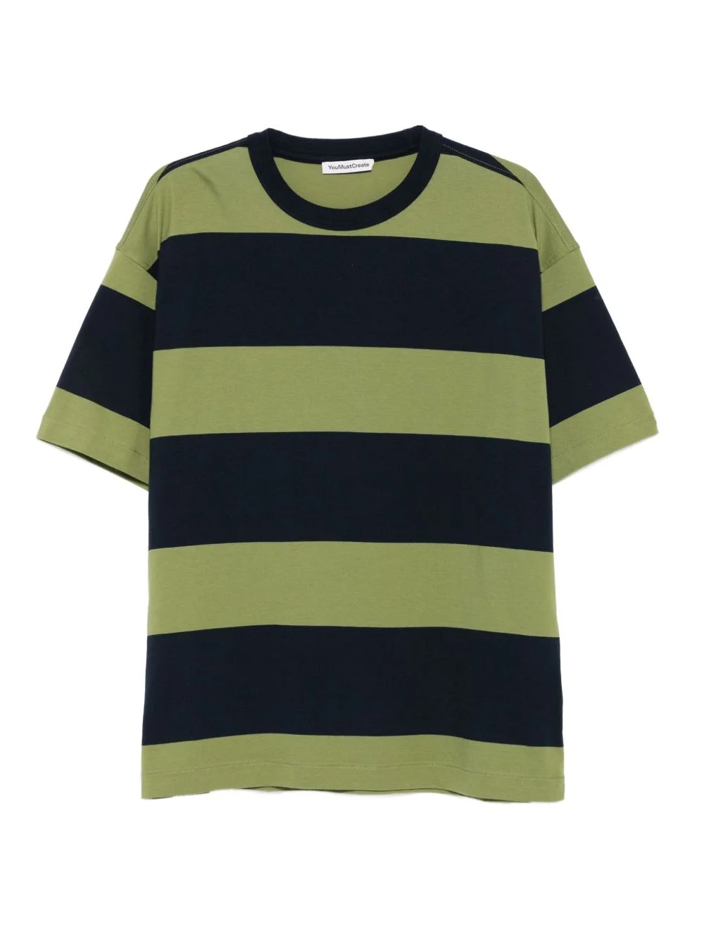 striped short-sleeve T-shirt - 1