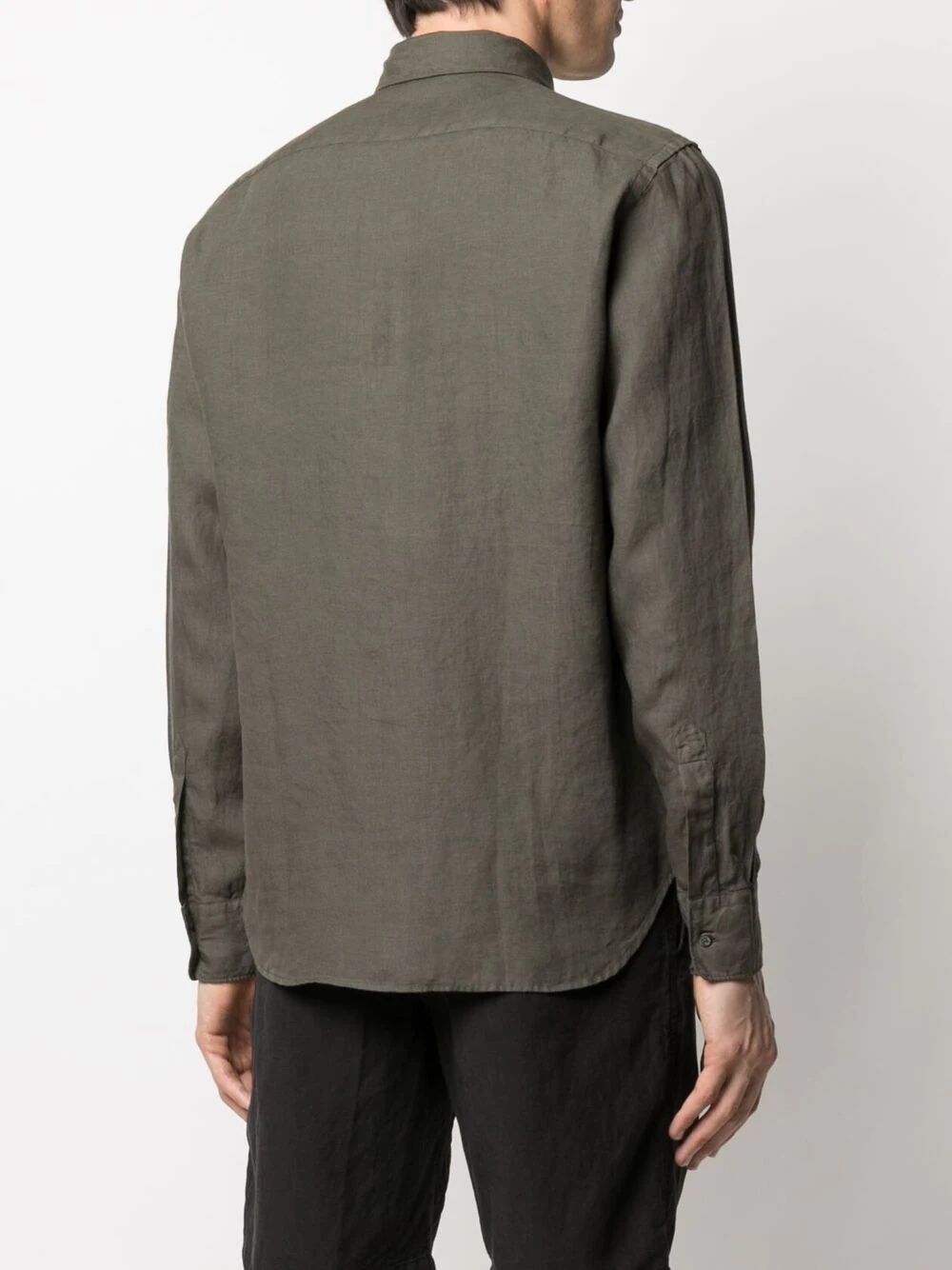 long-sleeve fitted shirt - 3