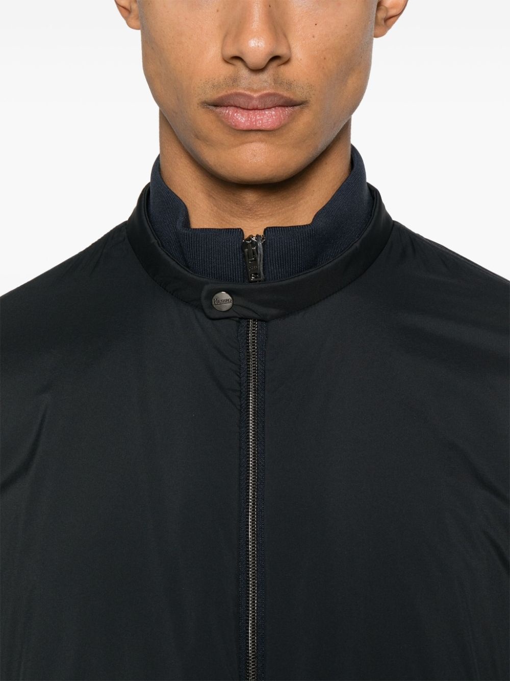logo-plaque bomber jacket - 5