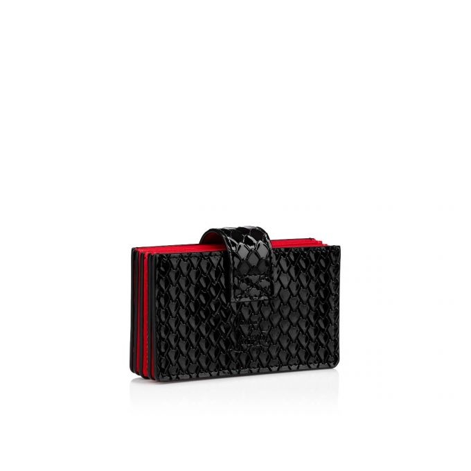 Elisa Card Holder BLACK/GUN METAL - 3