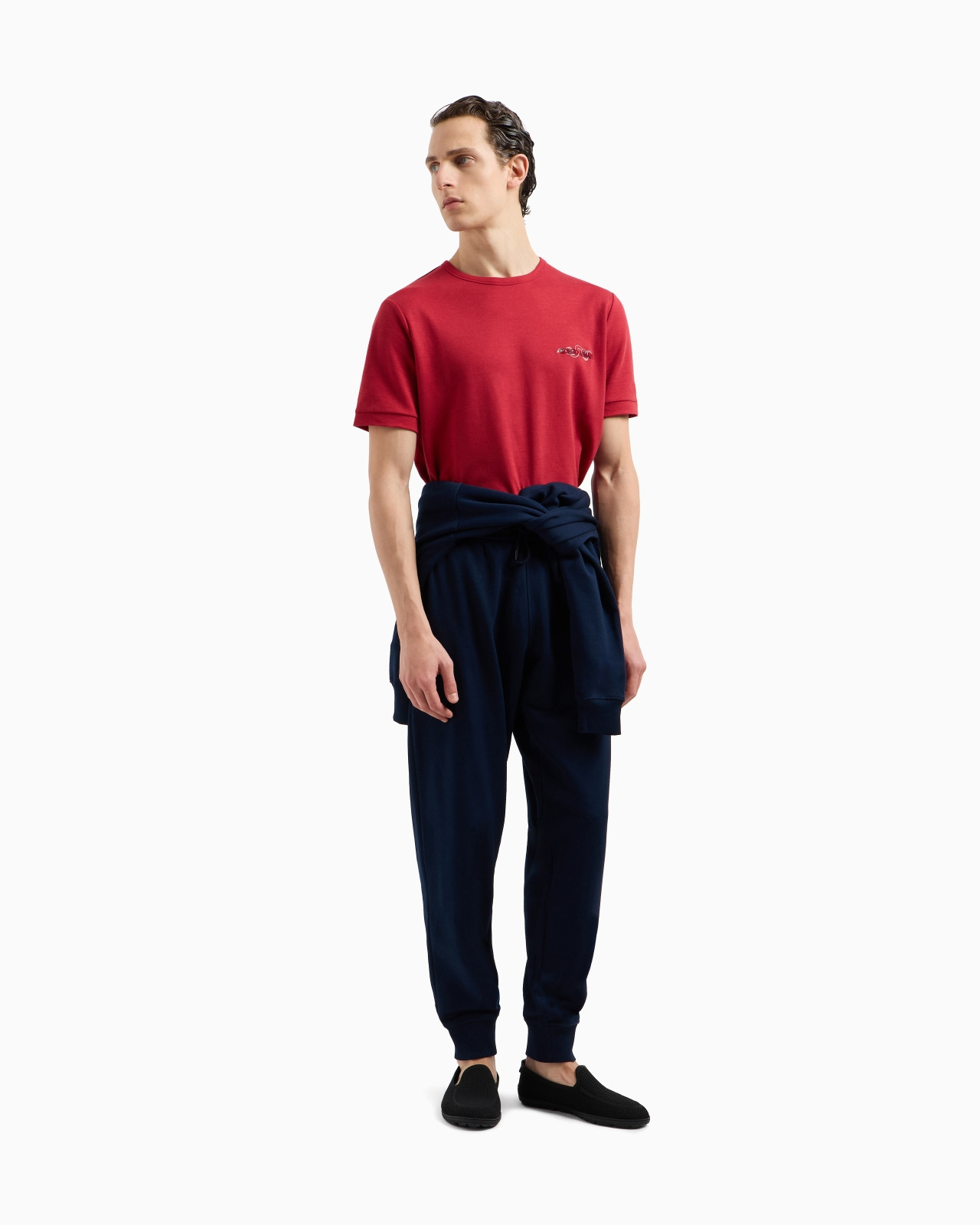 COTTON-BLEND JOGGERS - 2