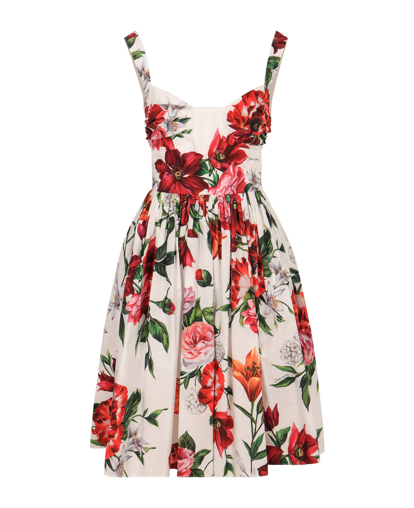 Printed Cotton Dress - 2