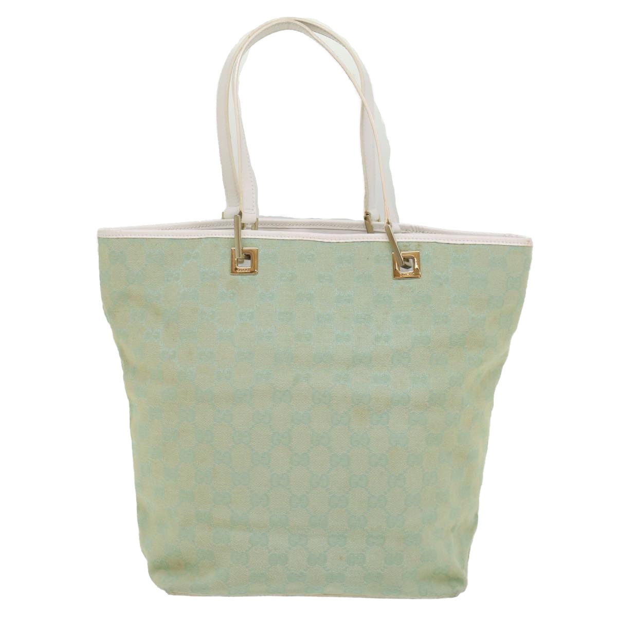 GUCCI GG Canvas Tote Bag Light Blue 002 002 - 2