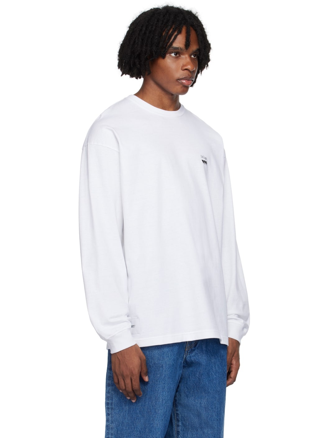 White OBJ 02 Long Sleeve T-Shirt - 2