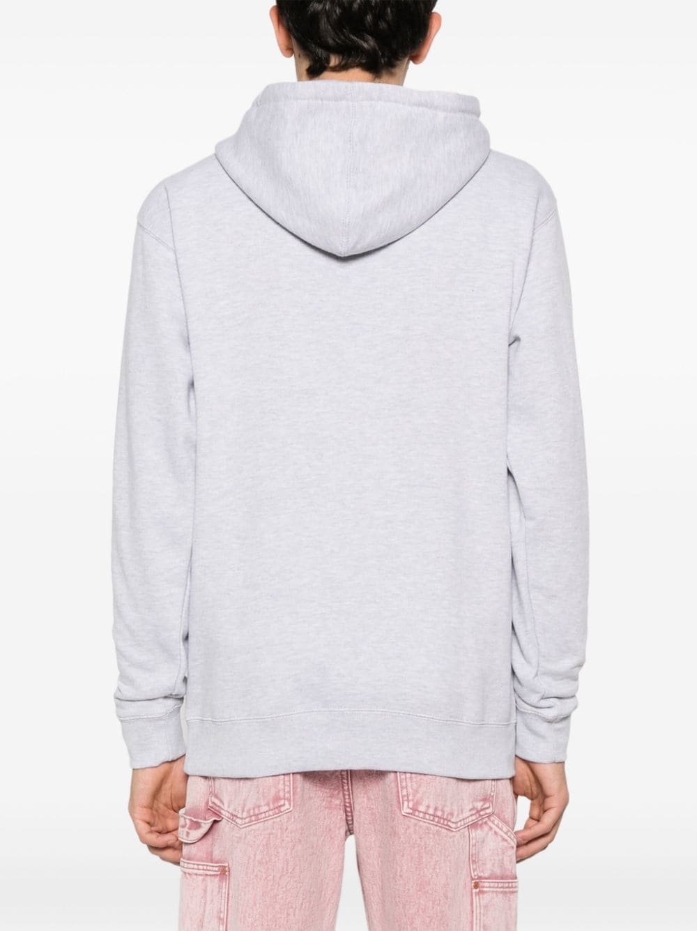 logo-print hoodie - 4