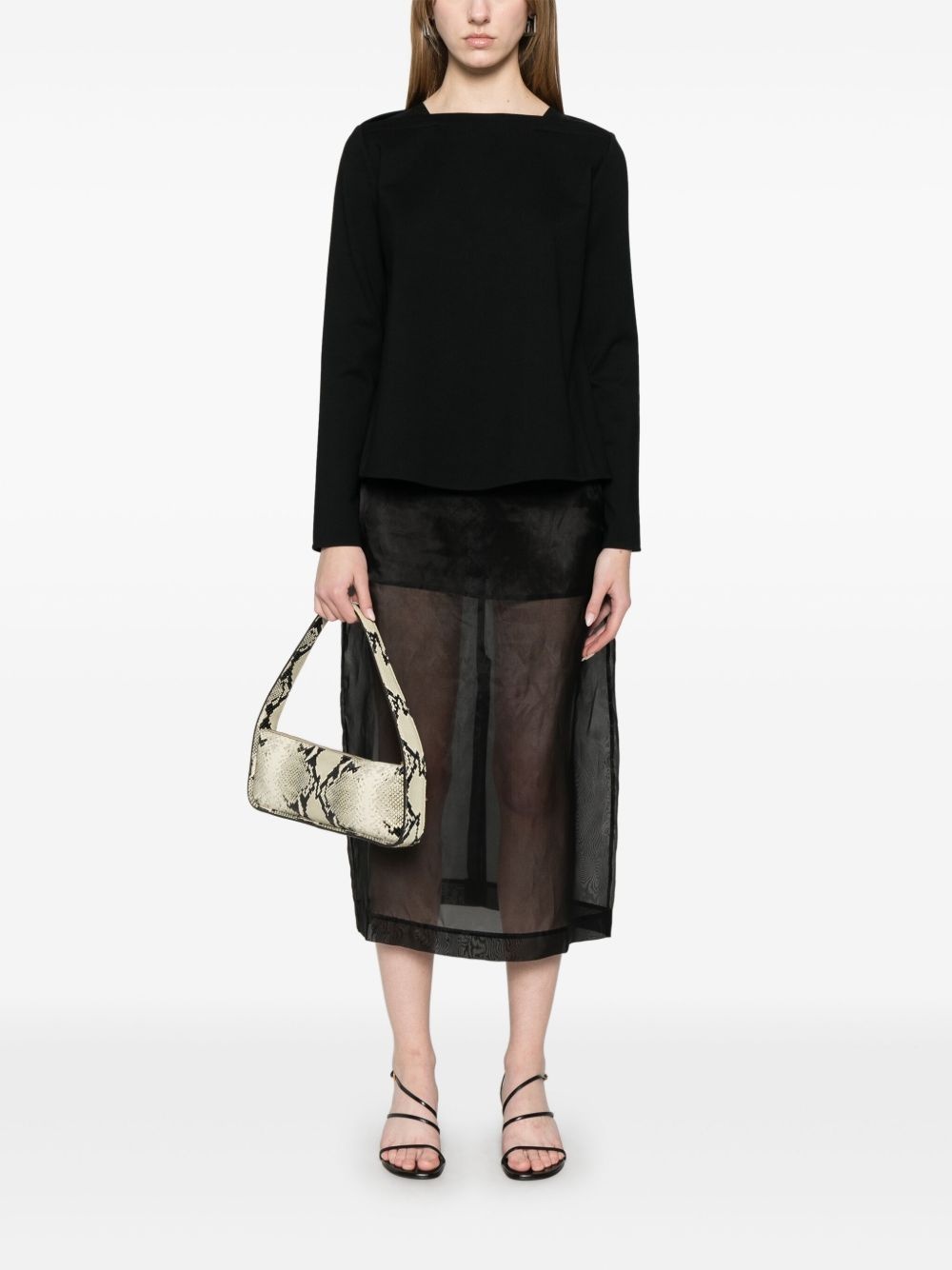 crystal-embellished sweatshirt - 2
