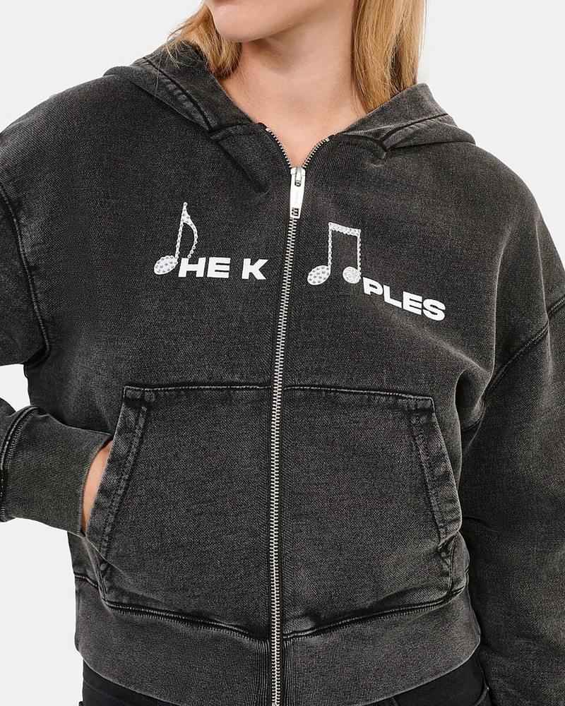 BLACK HOODIE WITH SERIGRAPHY 6