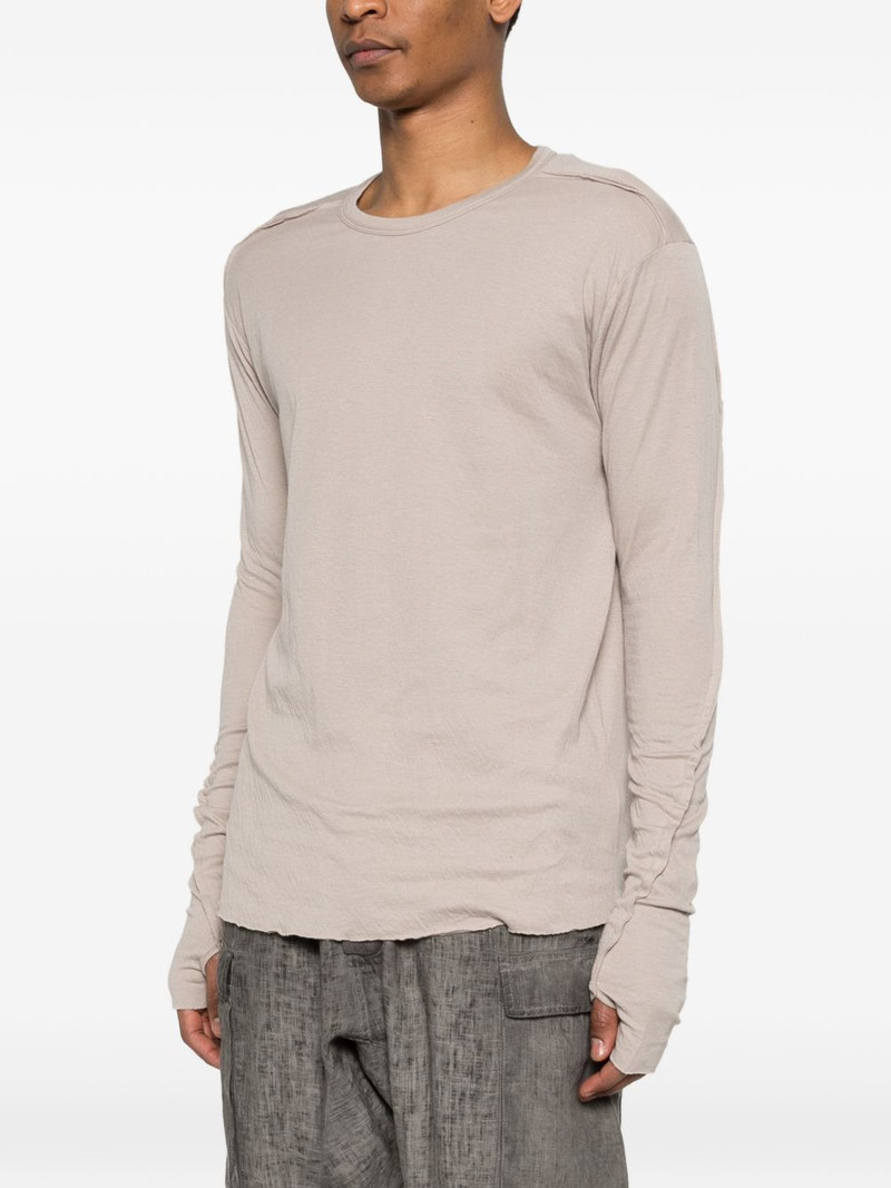 raw-cut long-sleeve T-shirt 3