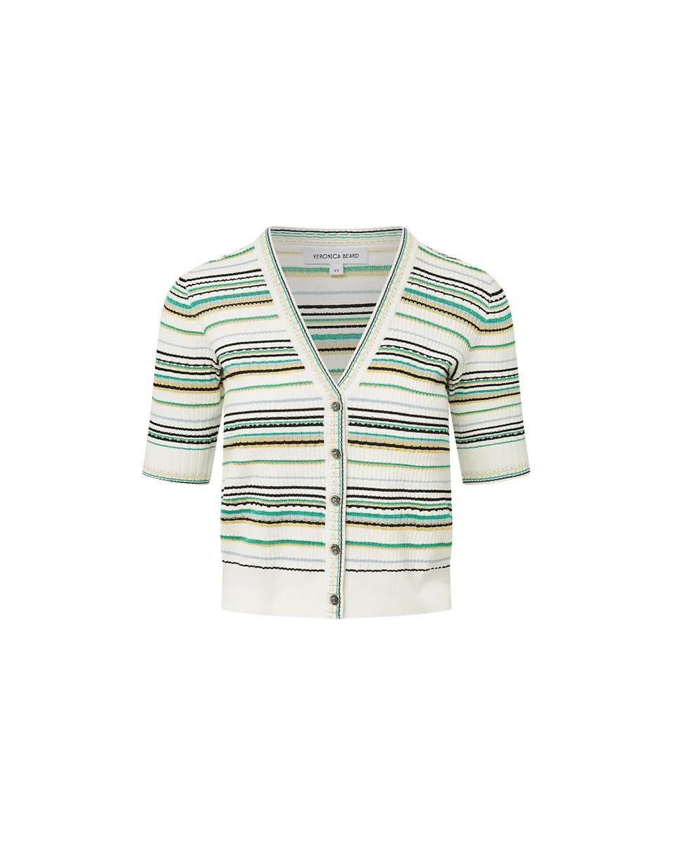 VARIA STRIPED CARDIGAN - 1