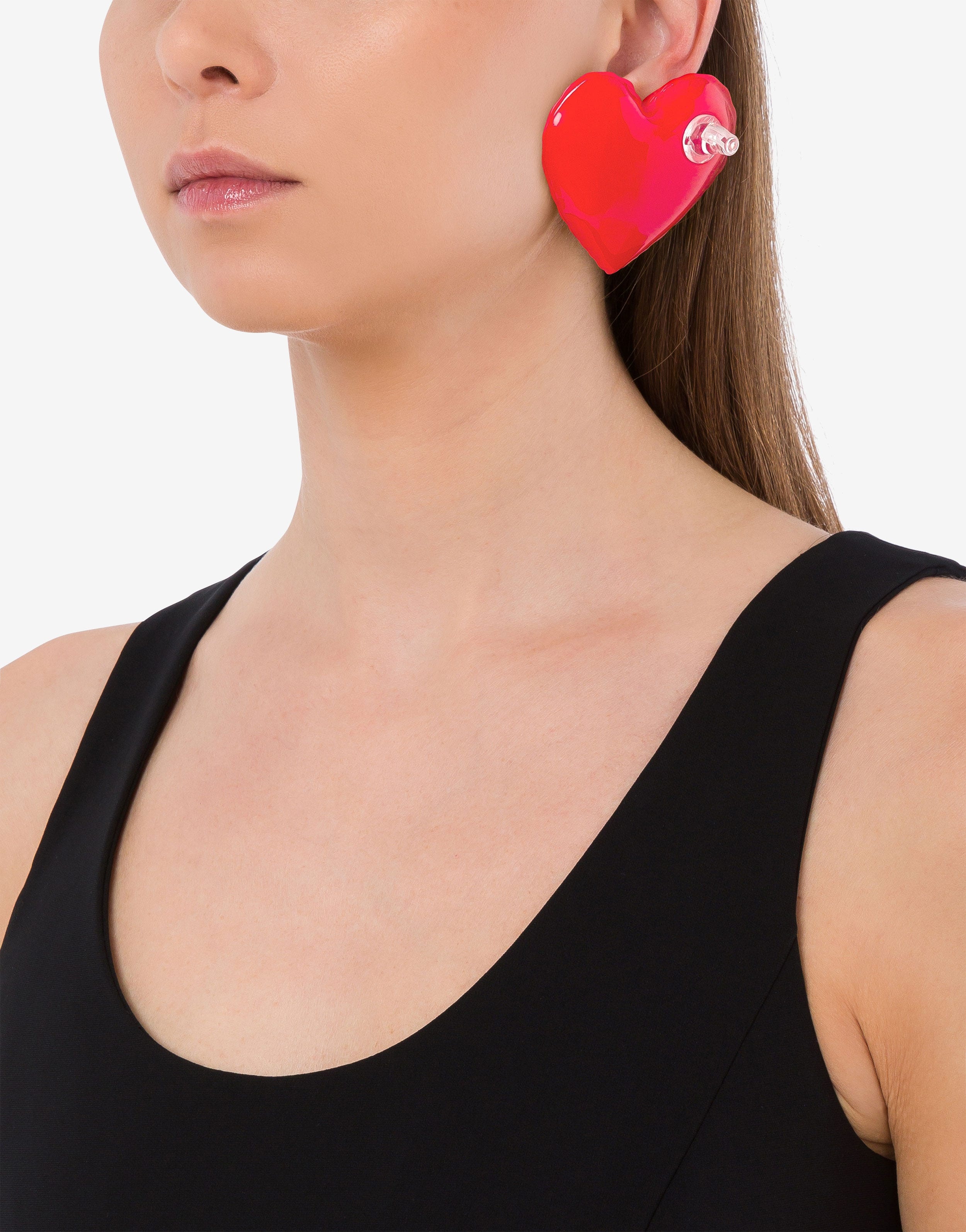 INFLATABLE HEARTS CLIP-ON EARRINGS - 4