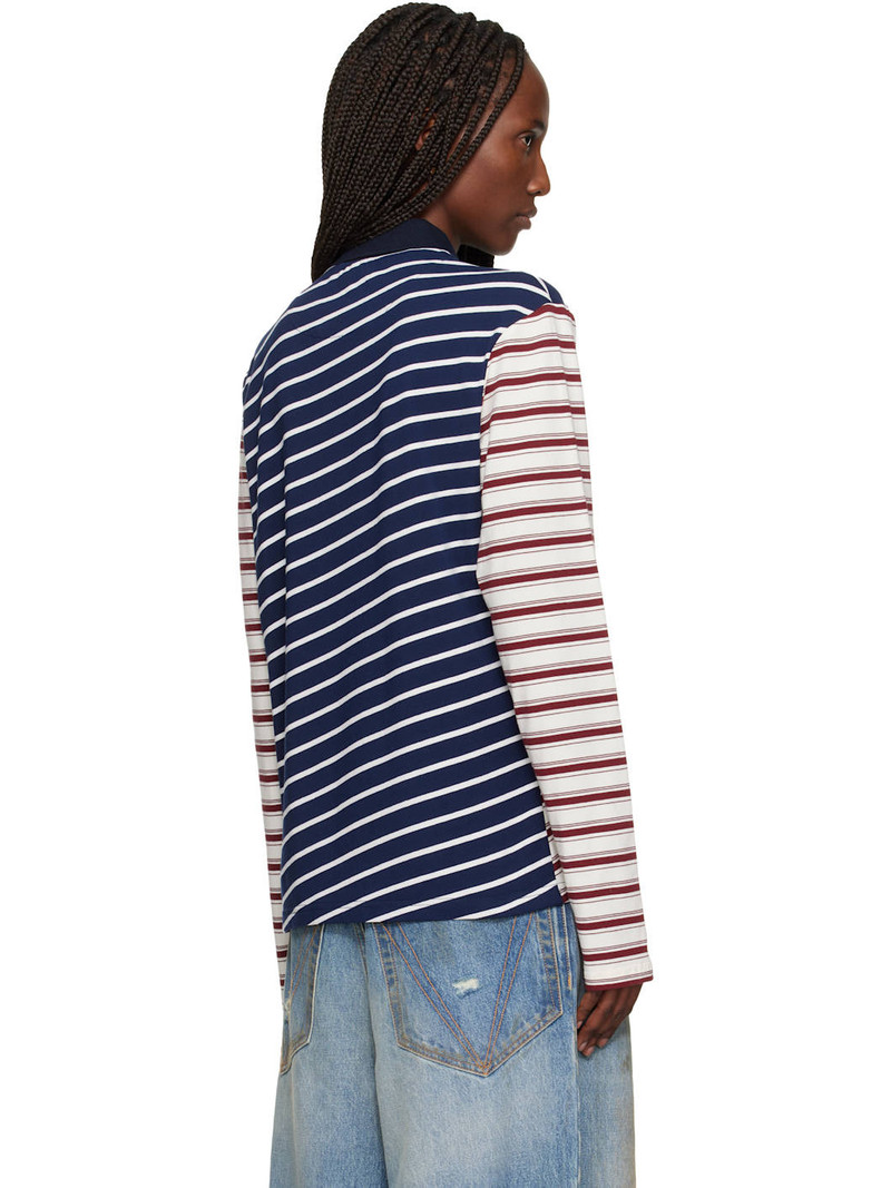 Off-White & Navy 'The Spirit' Polo 3