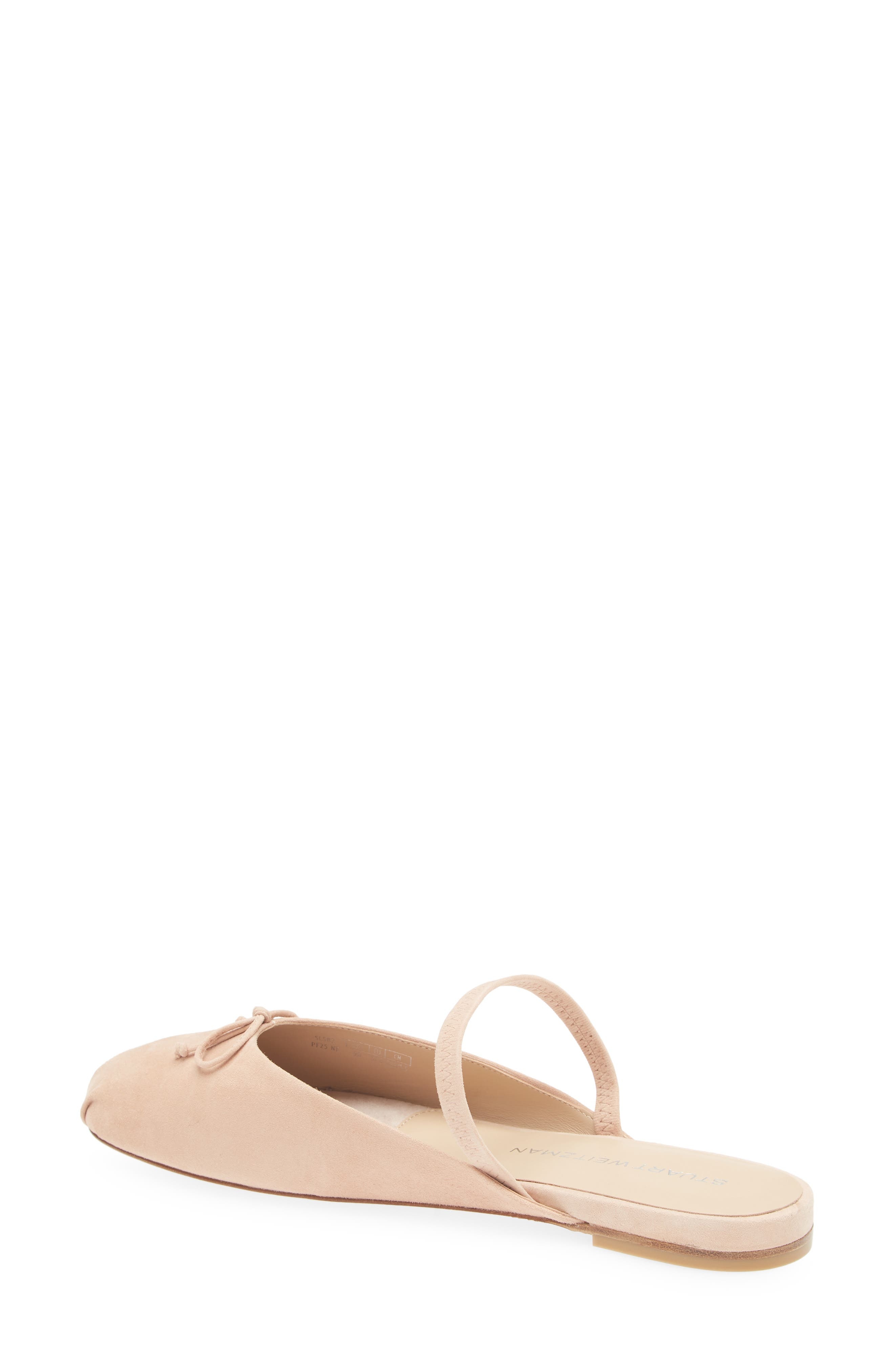 Stuart Weitzman Prima Bow Ballet Mule in Blushful at Nordstrom - 2