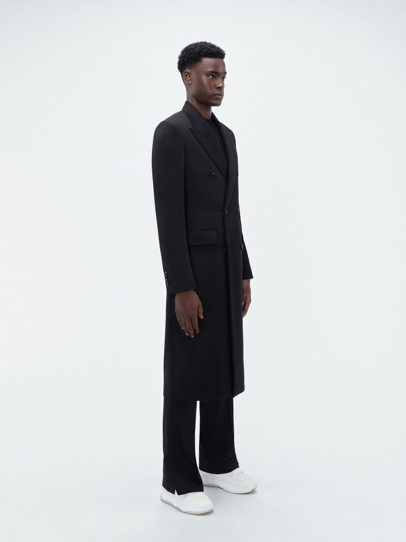 AMIRI DOUBLE BREAST OVERCOAT-BLACK outlook