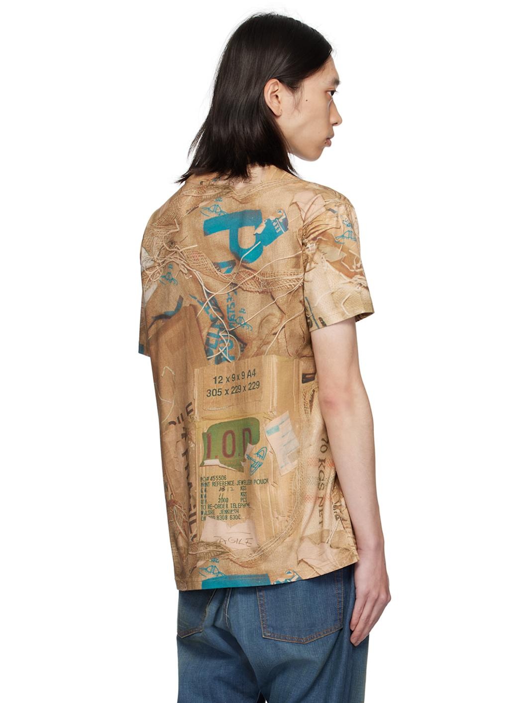 Beige Classic T-Shirt - 3
