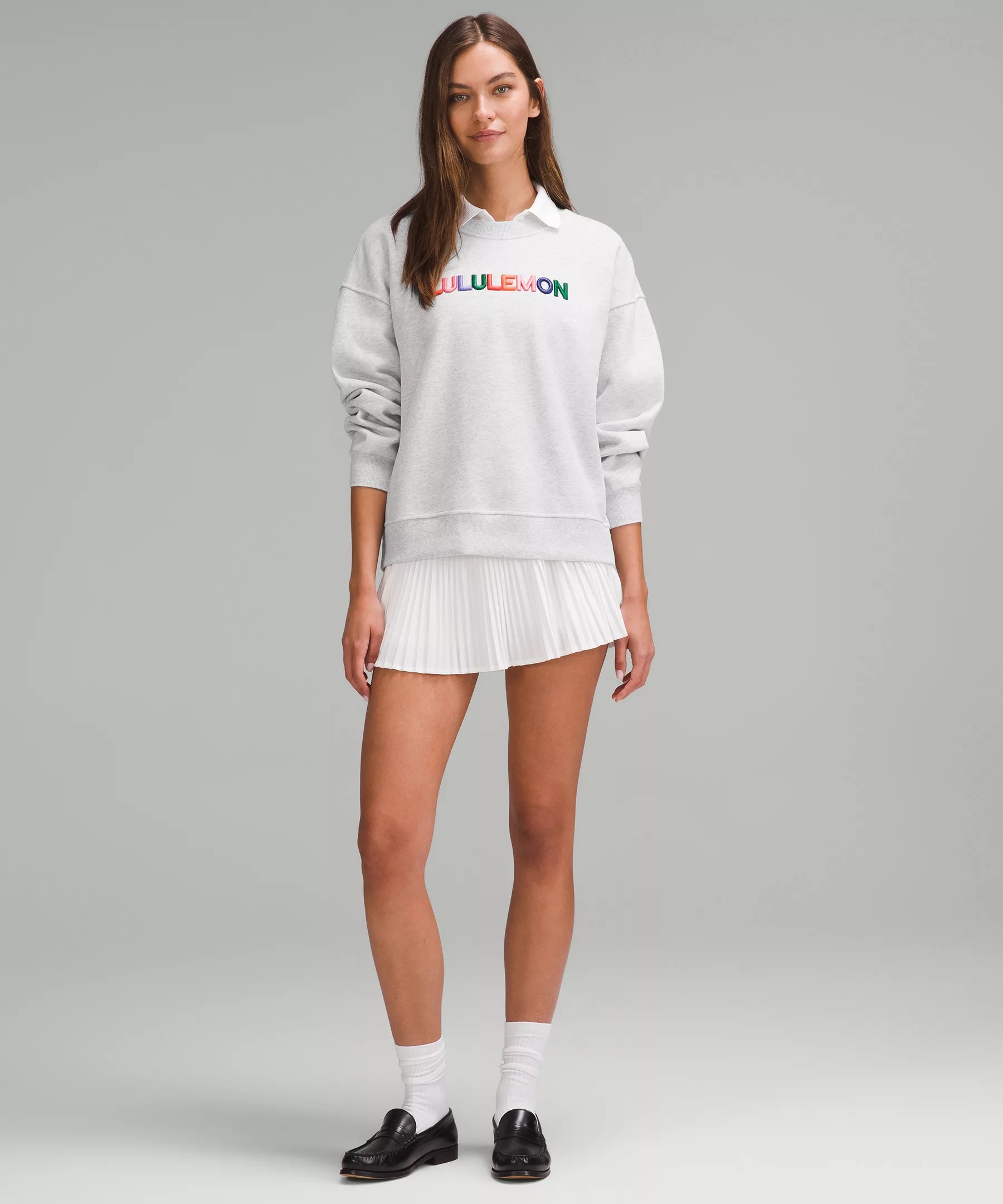 Perfectly Oversized Fleece Crew *Graphic - 2