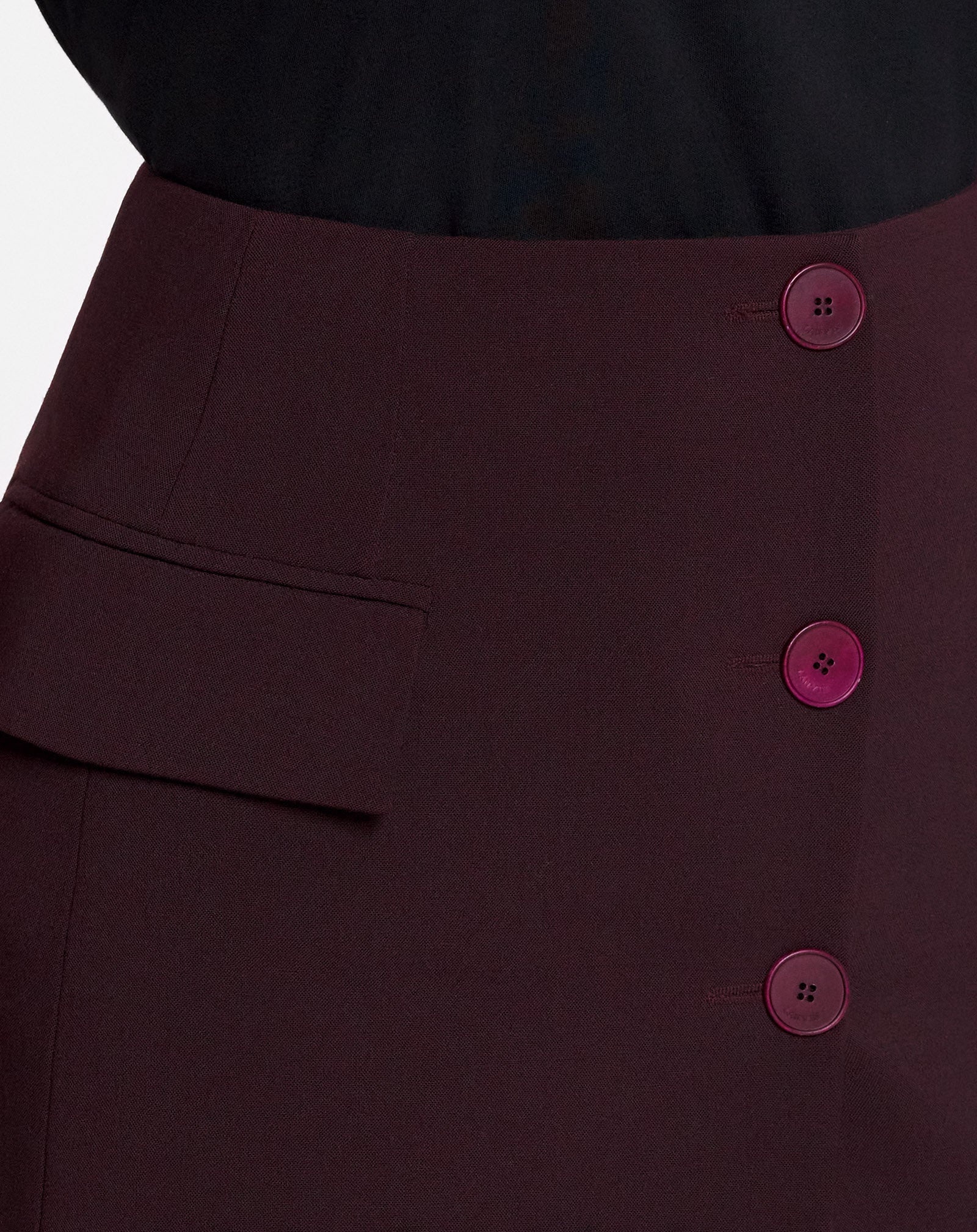 HIGH-WAISTED SHORT SKIRT - 5