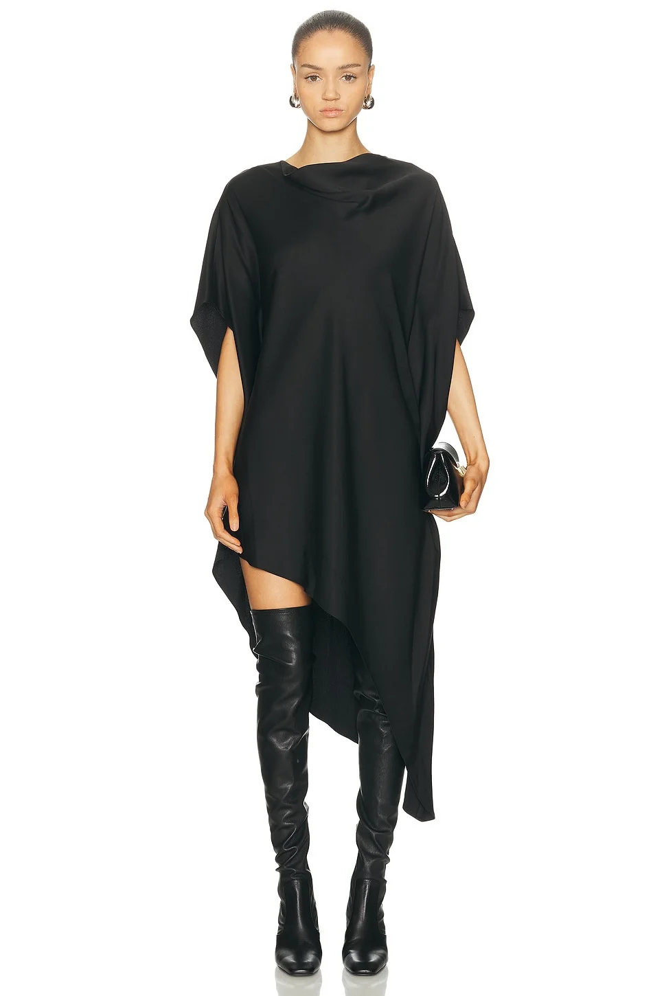 Sadia Cape Mini Dress - 1